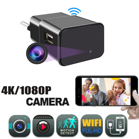 PlugView – Discreet WiFi Charger Camera
