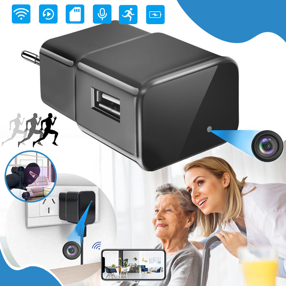 PlugView – Discreet WiFi Charger Camera